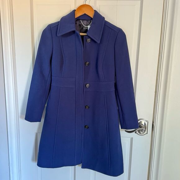 NWT J. Crew Classic Lady Day Coat in Italian Double-Cloth Wool with Thinsulate - Picture 6 of 12